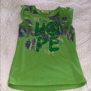 Girls HOPE t shirt